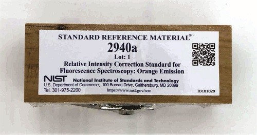 SRM 2940a - 熒光光譜的相對(duì)強(qiáng)度校正標(biāo)準(zhǔn)：橙色發(fā)射