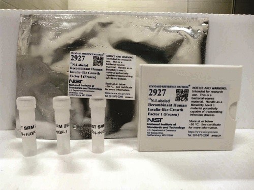 SRM 2927 - 15N標(biāo)記重組人胰島素樣生長(zhǎng)因子1(冷凍)