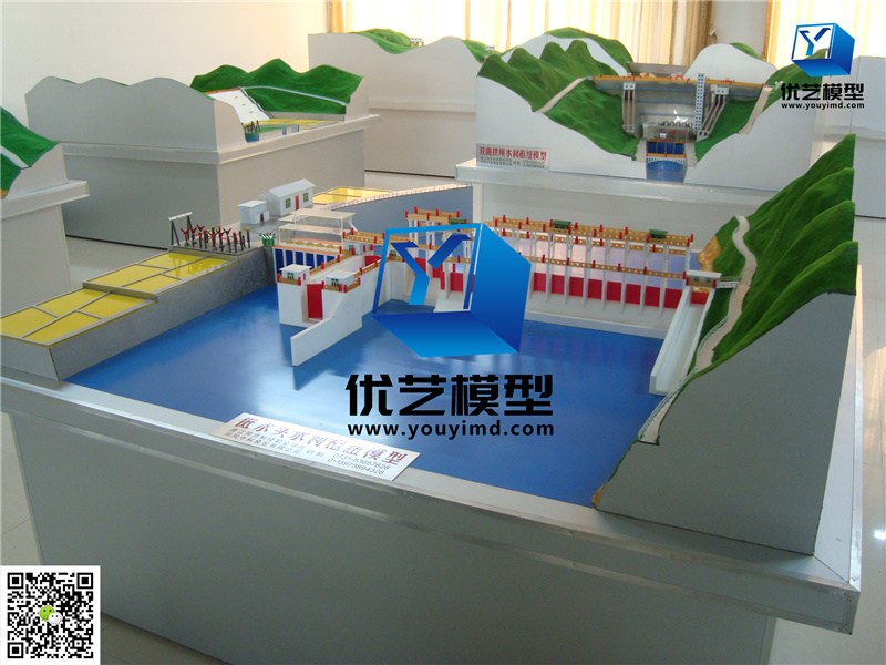 低水頭水利樞紐模型 低水頭水利樞紐模型