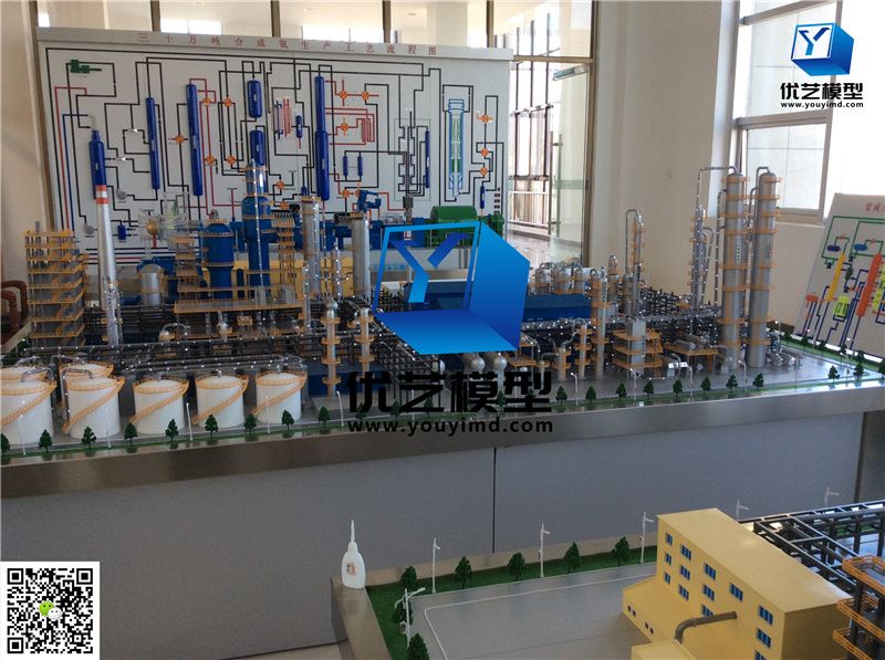 10萬噸制PE(聚乙烯)工藝流程模型 10萬噸制PE(聚乙烯)工藝流程模型